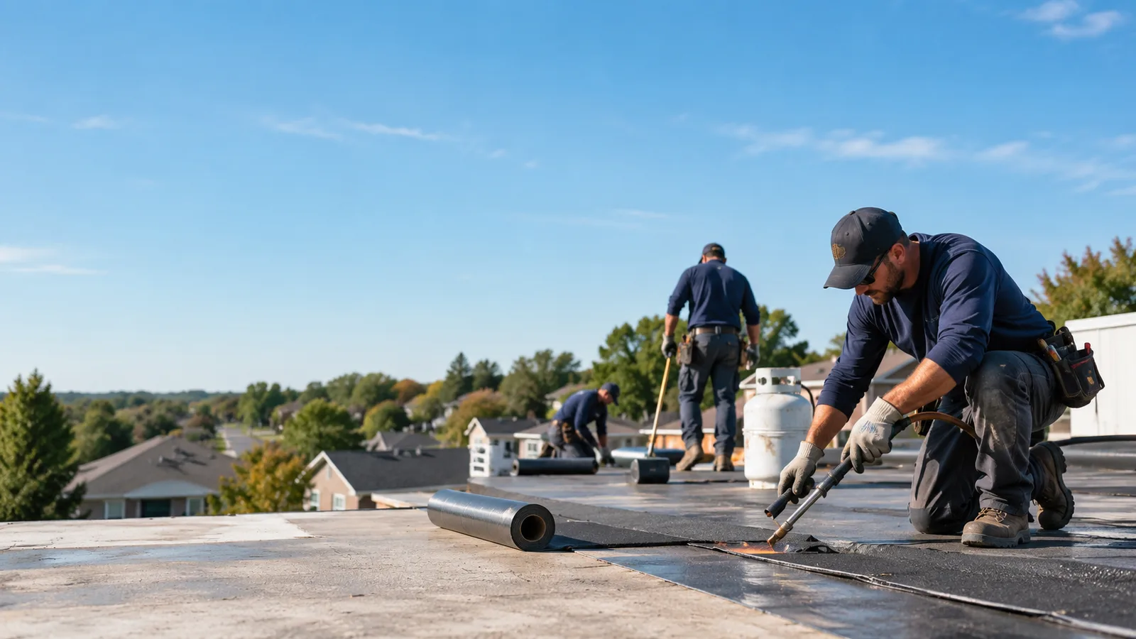 Flat Roof Leak Repair providers in Linton, ND